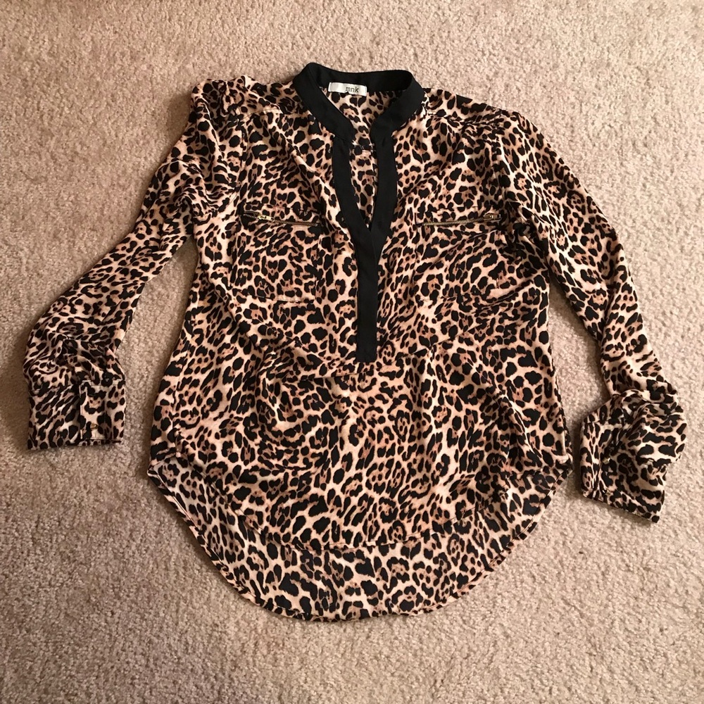Leopard blouse